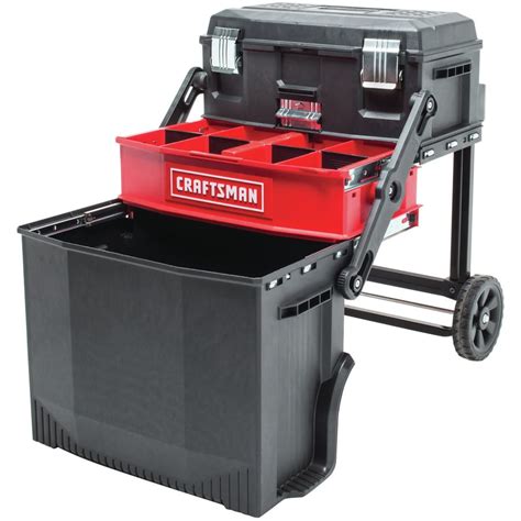 lowe's craftsman rolling tool box